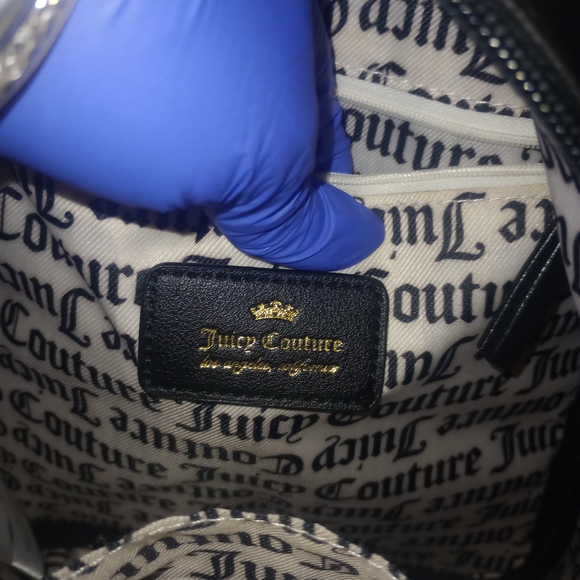 Juicy Couture Black Quilted Backpack - Picture 4 of 6